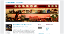 Desktop Screenshot of feinschmeckerblog.de